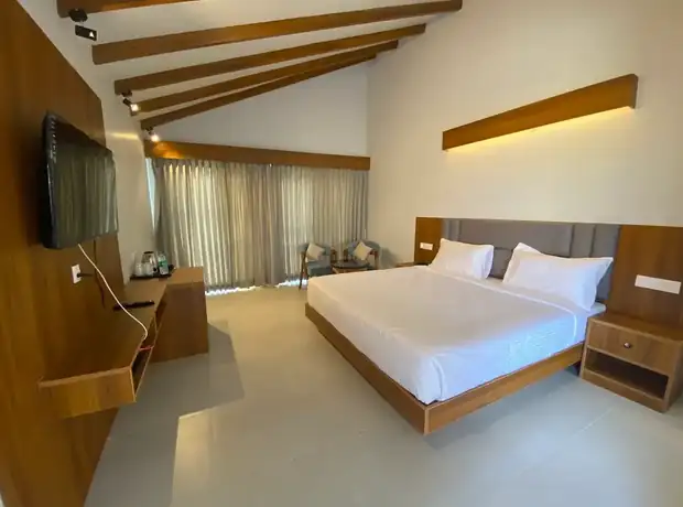 Bright resort guest room